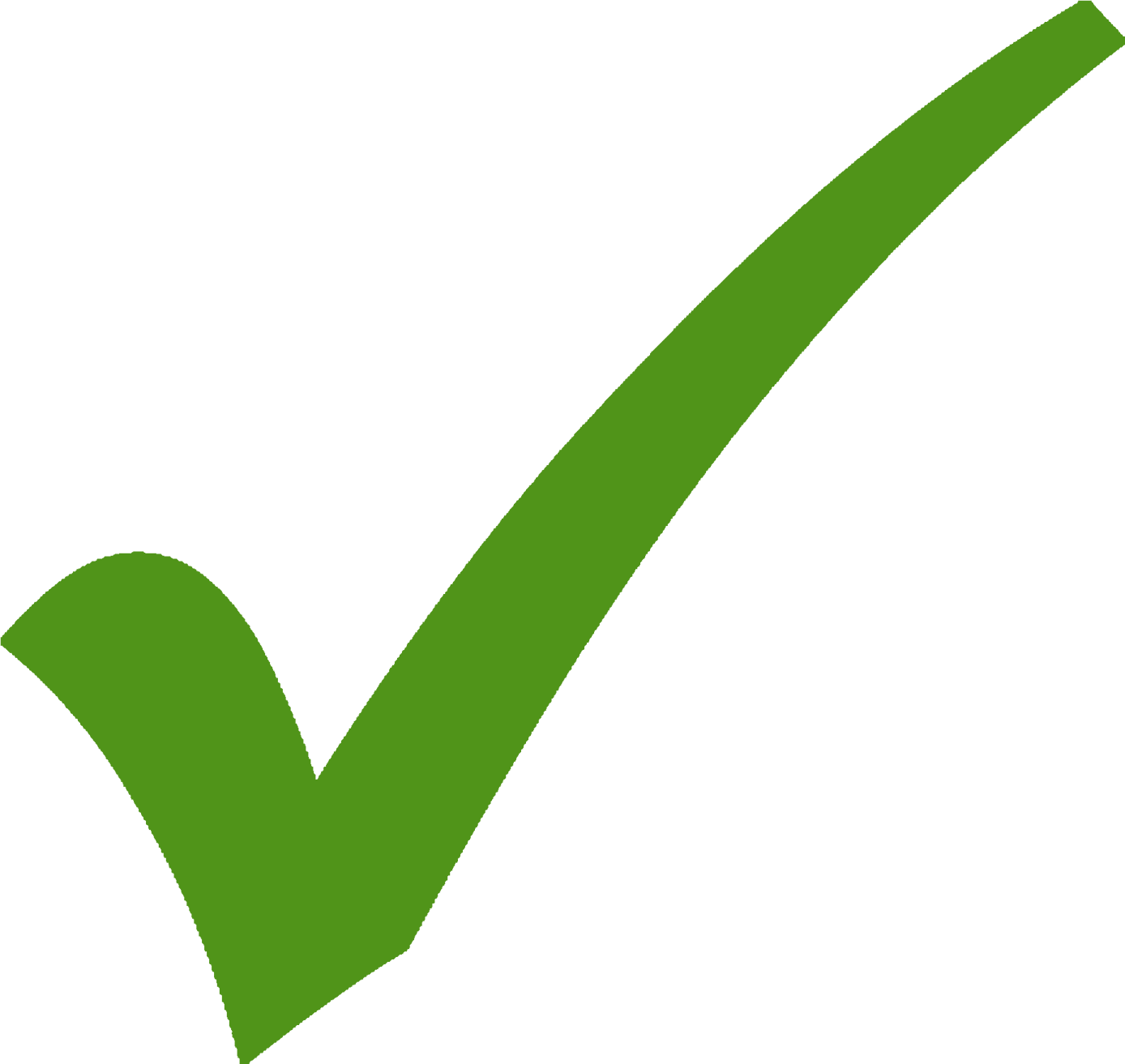 a green check mark icon