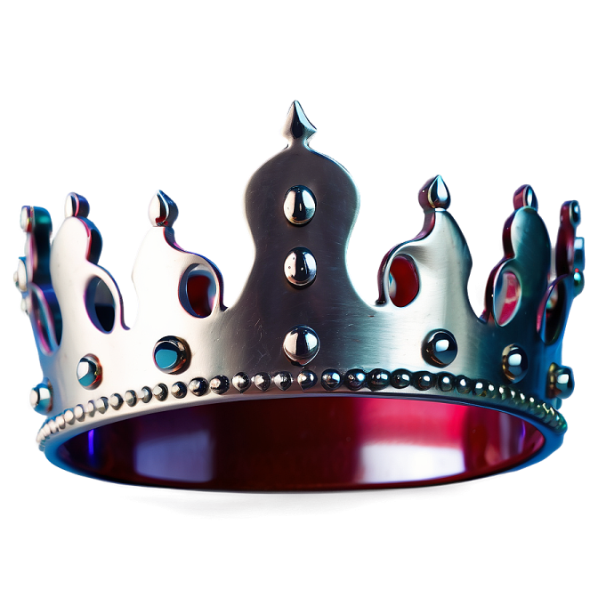 a close up of a crown on a white background