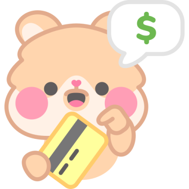 a teddy bear holding a cell phone