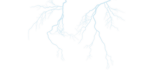 a drawing of lightning on a white background
