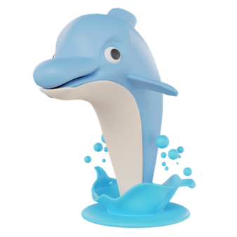 a dolphin jumping out of the water