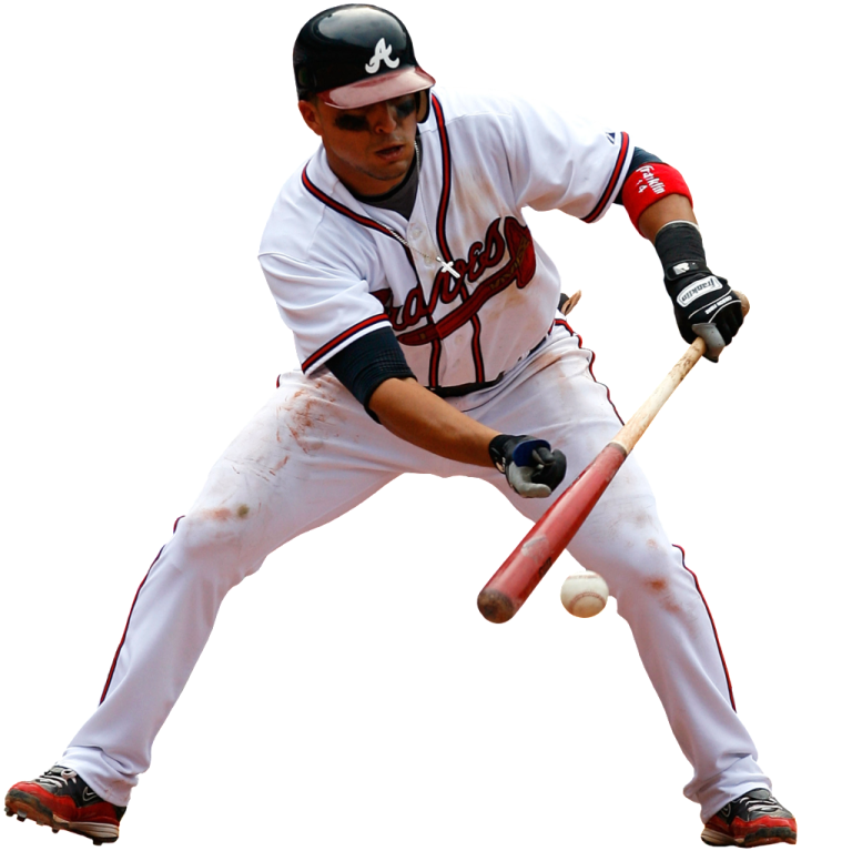 a baseball player with a bat in his hand