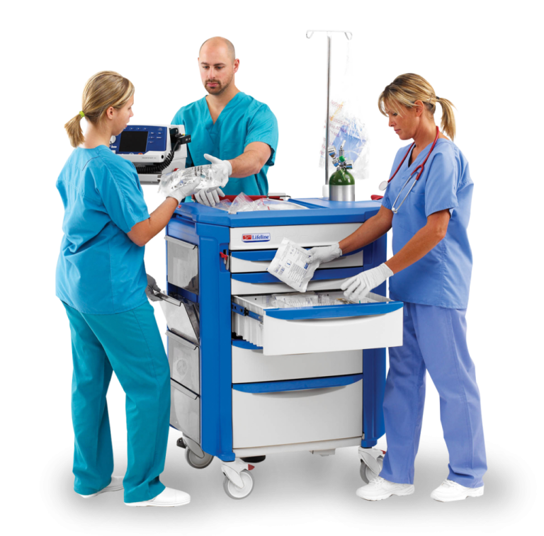 a group of medical workers