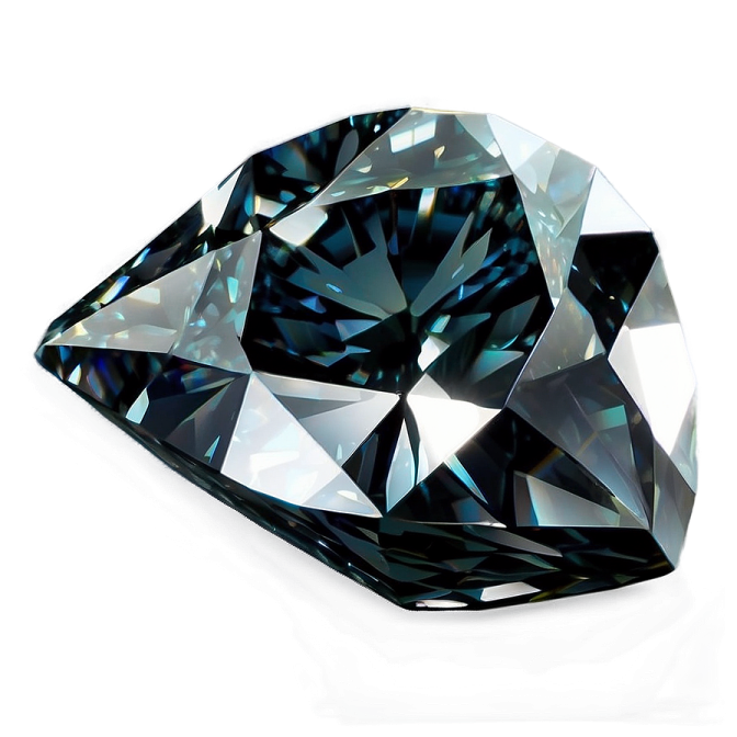 a blue diamond on a white background