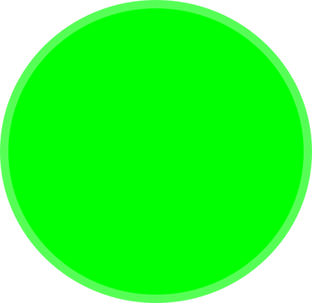 a black circle on a white background