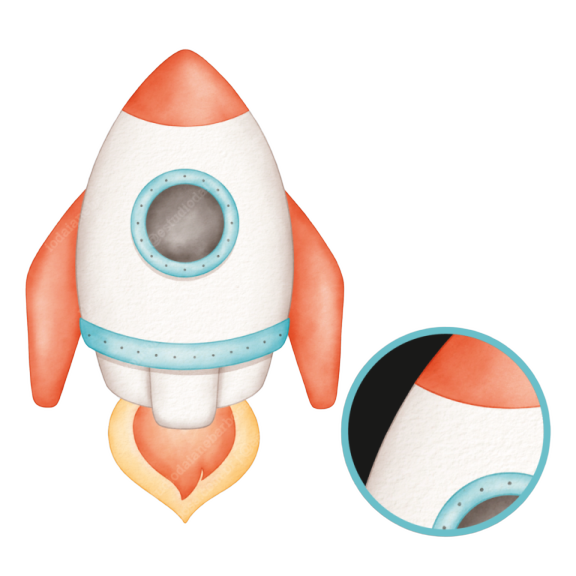 an image of a rocket that is flying in the air