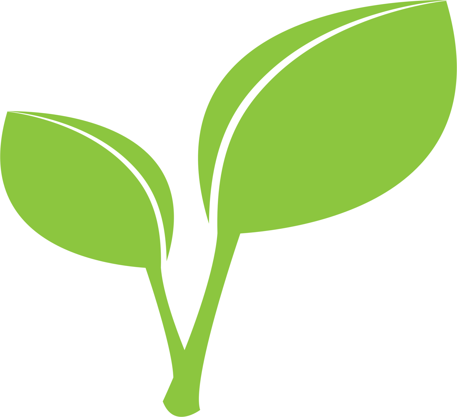 a green leaf icon