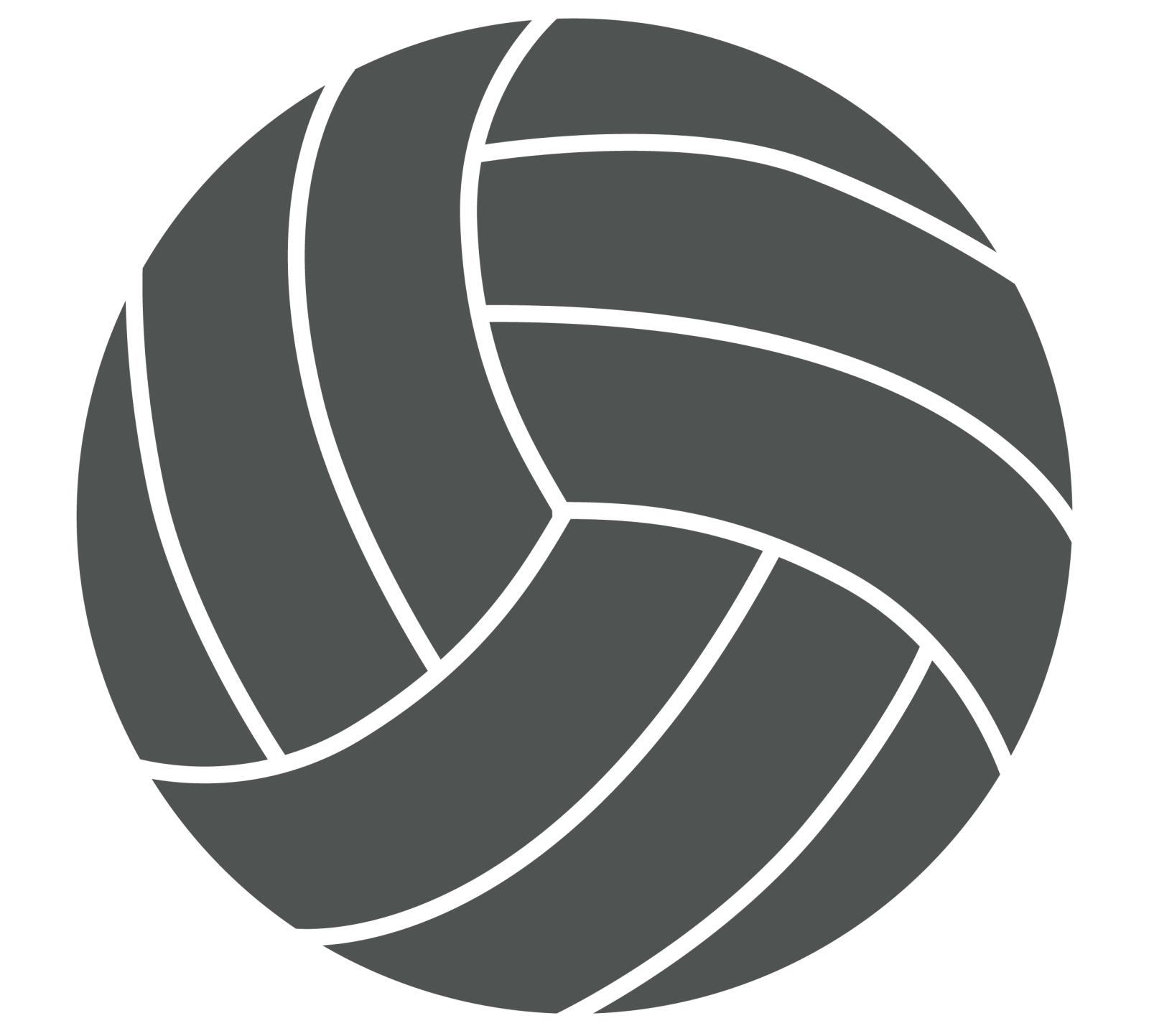 a volleyball ball on a white background