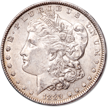 1878 - o morgan silver dollar