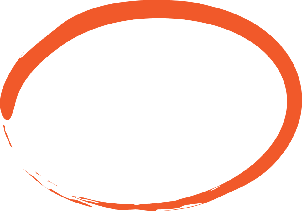 a brown circle on a white background
