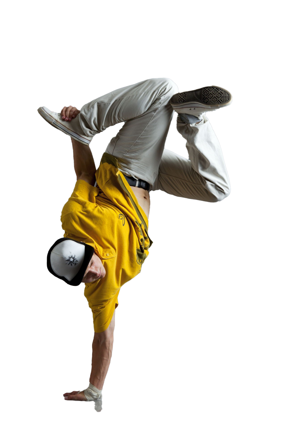 a man doing a trick on a skateboard