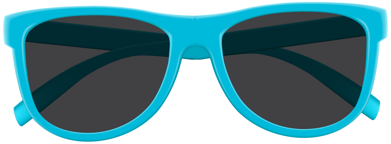 a pair of sunglasses on a white background