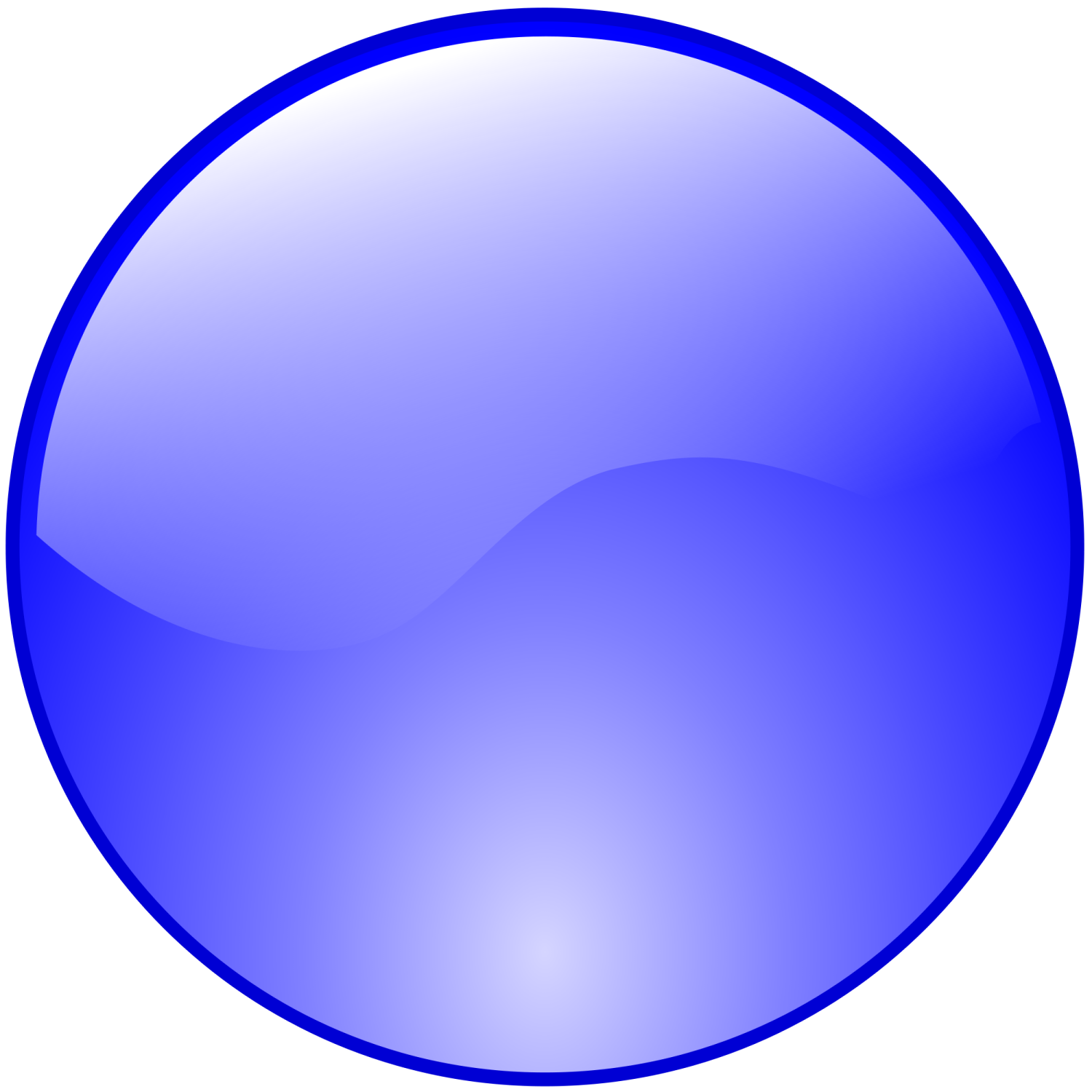 a black and white button with a circular shape