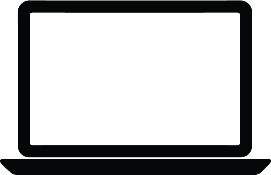 a laptop computer icon