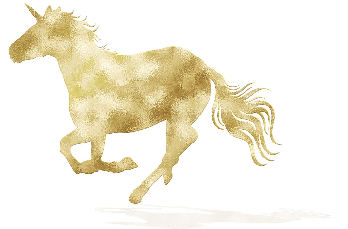 a drawing of a running horse