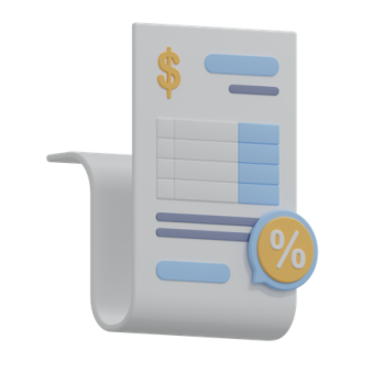 an image of a paper with a dollar symbol on it