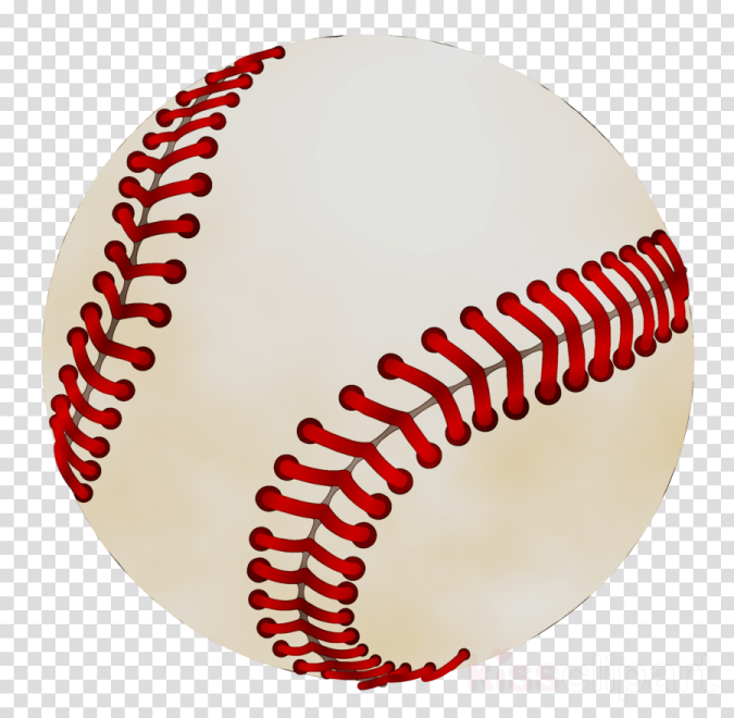 a baseball ball on a transparent background