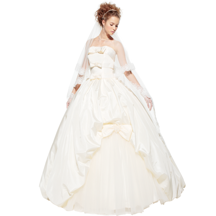 a woman wearing a wedding dress and veil