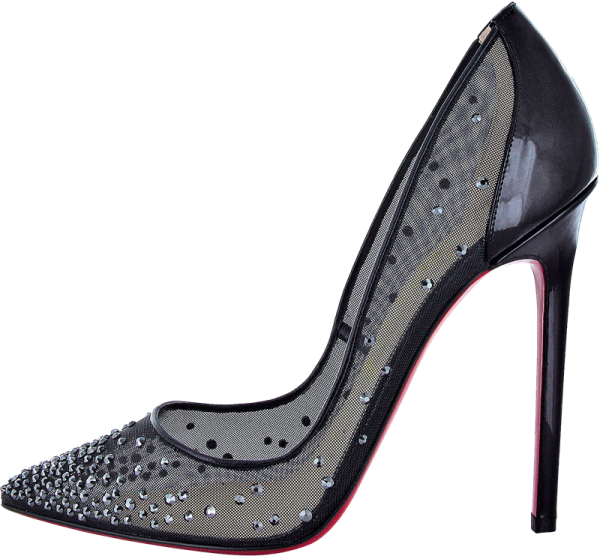a pair of black and silver shoes with spikes