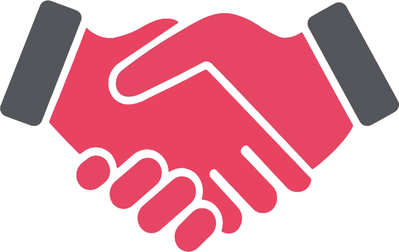 two hands shaking over each other hands