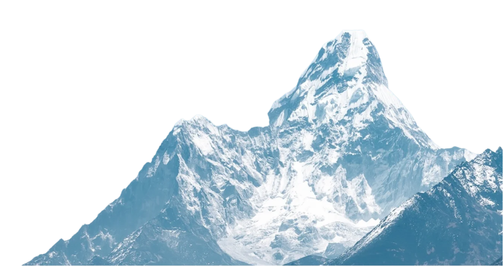the top of a mountain with snow on it