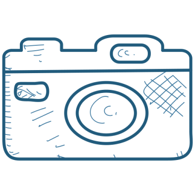 an illustration of a camera