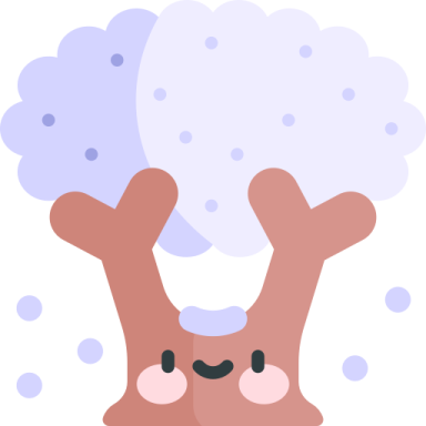 an image of a rabbit with clouds in the background