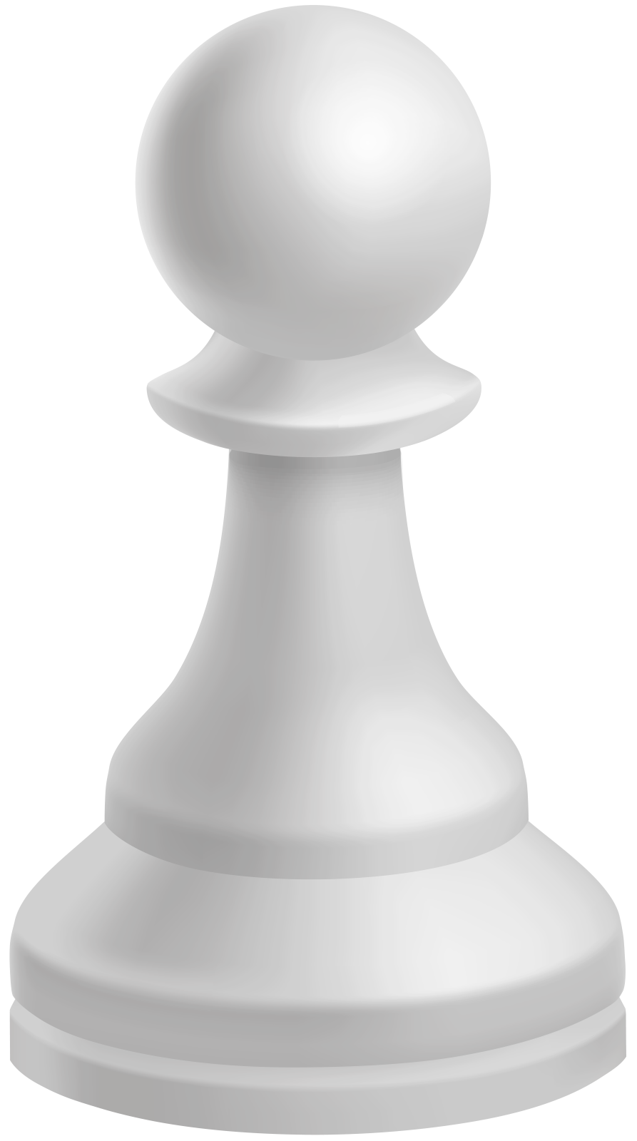 a white chess piece