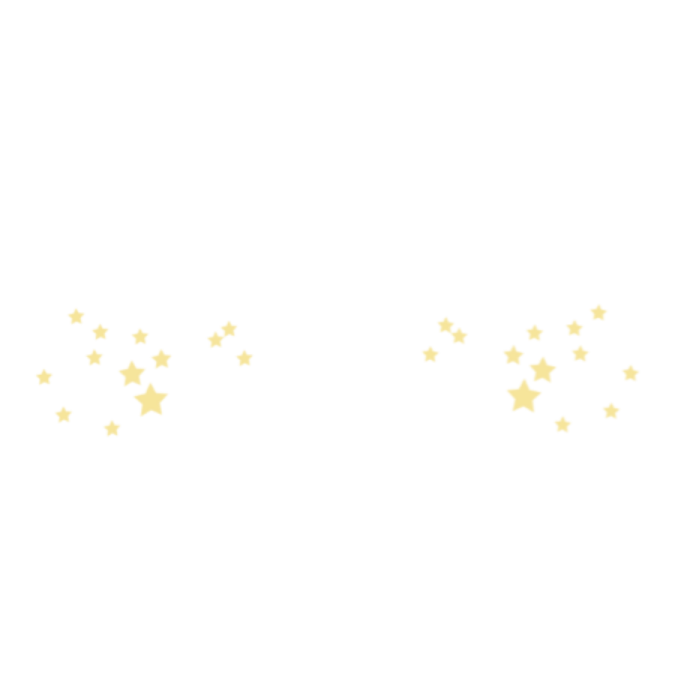 gold stars on a white background