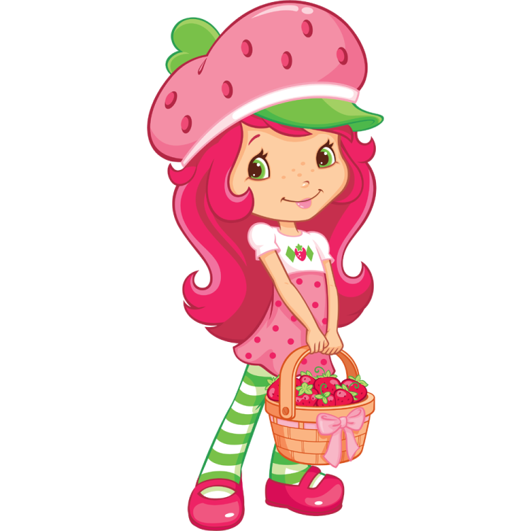 strawberry short hair clipart