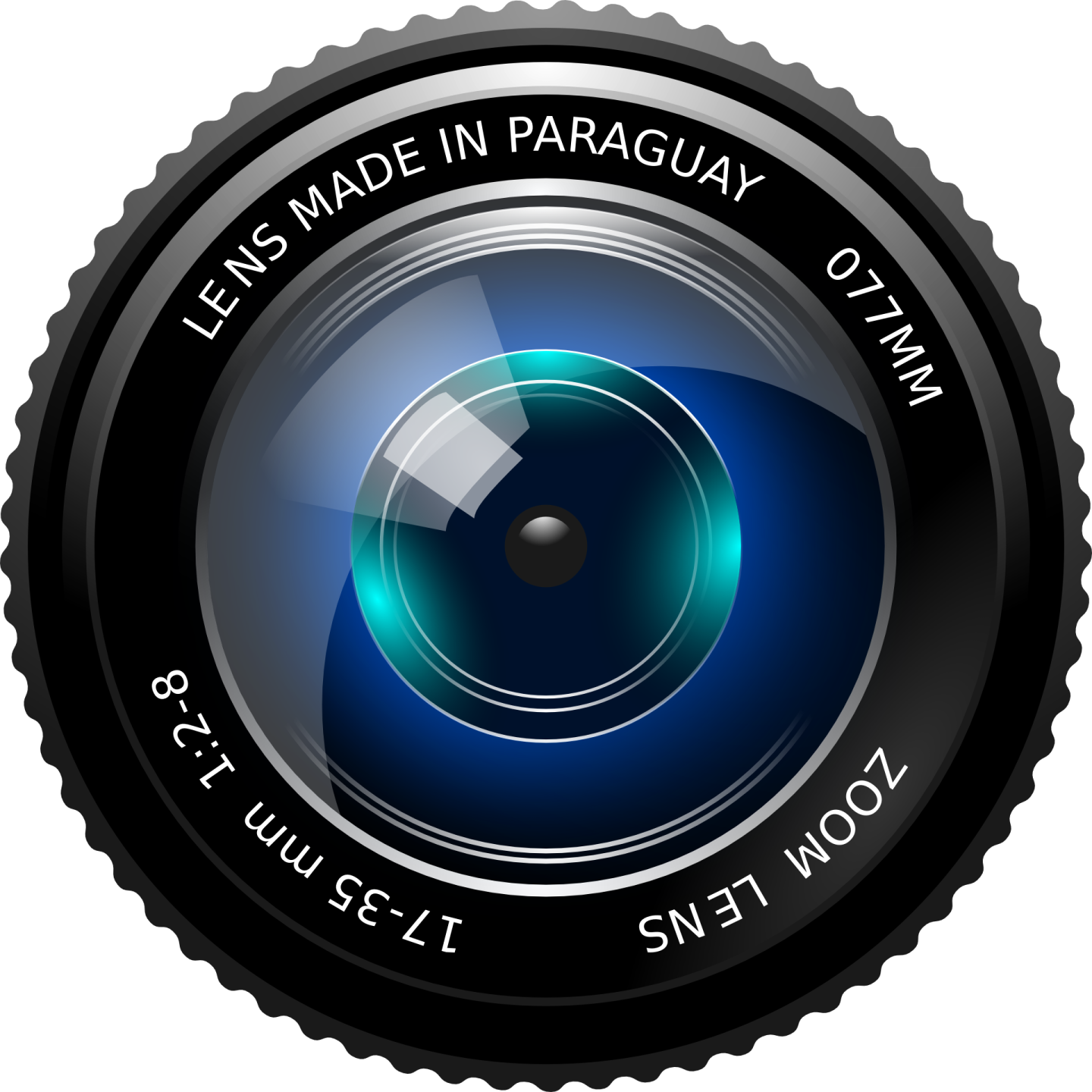 an image of a camera lens