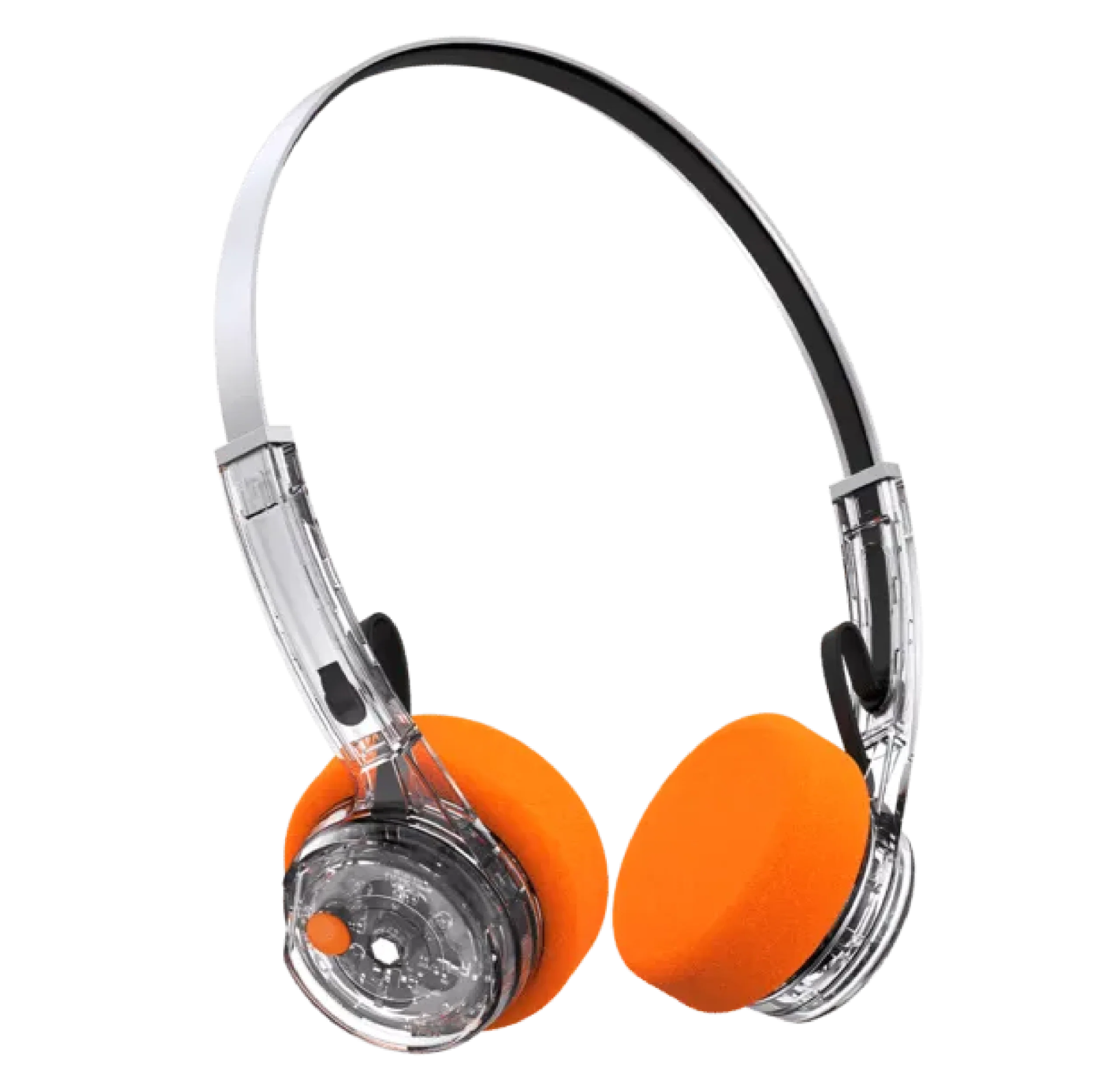 a pair of headphones on a white background