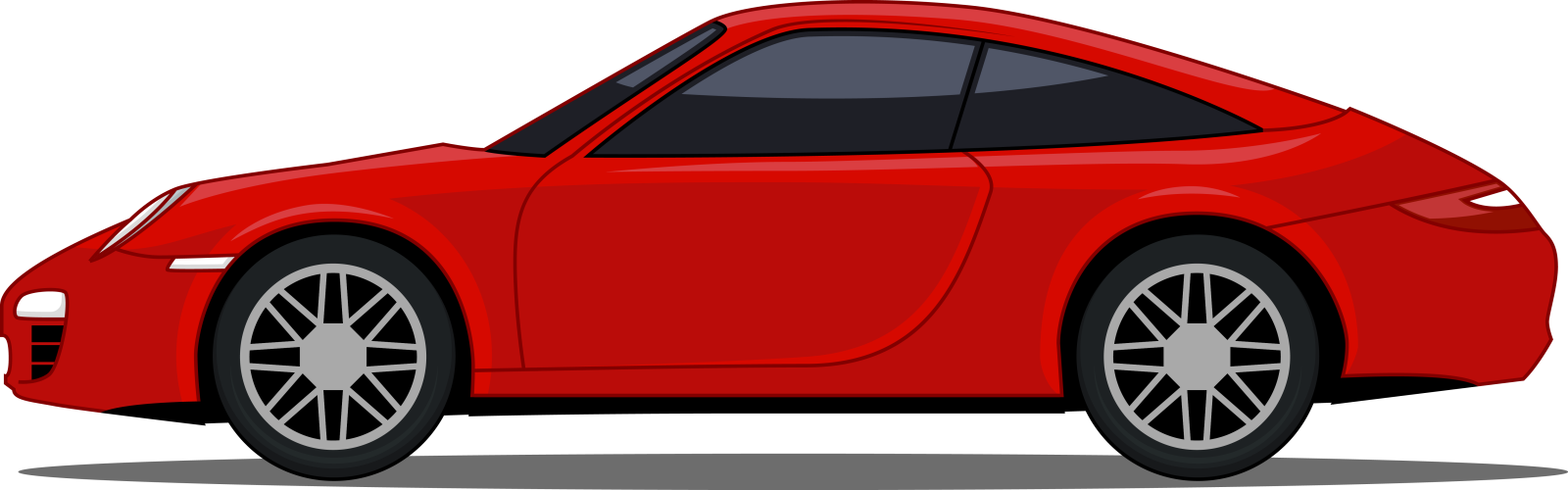 a red sports car