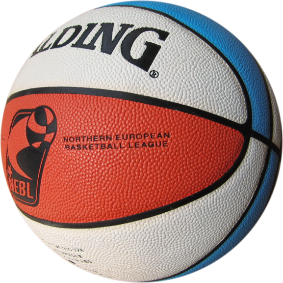a basketball ball on a white background