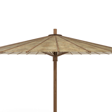 an umbrella on a white background