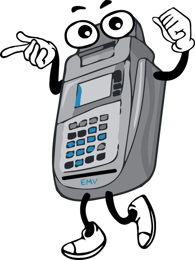 an atm machine with a thumbs up
