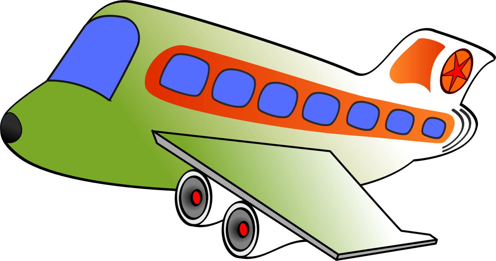 an airplane clip art