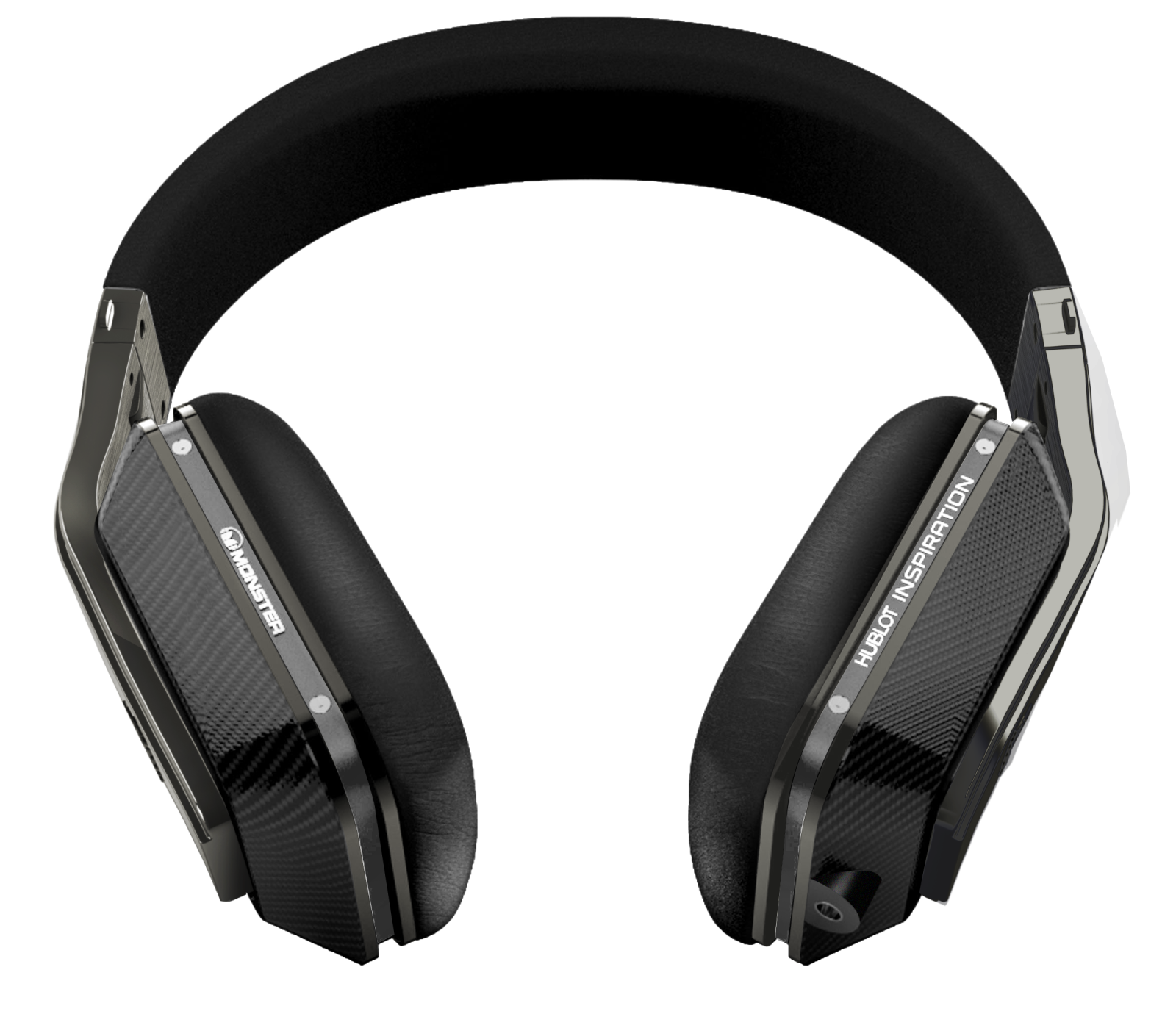 a pair of wireless headphones on a white background