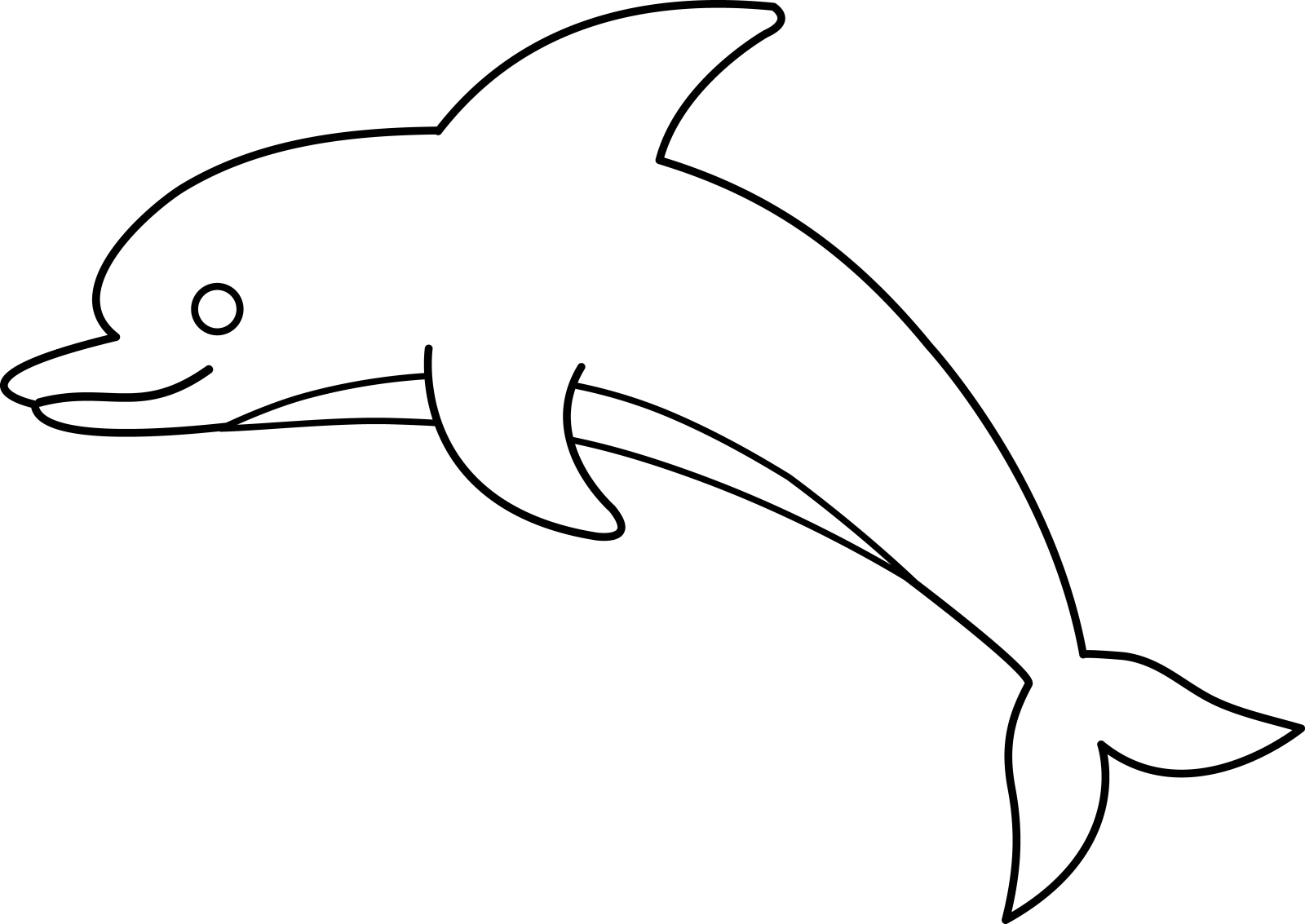free printable dolphin coloring pages