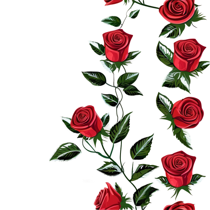 a bunch of red roses with green leaves
