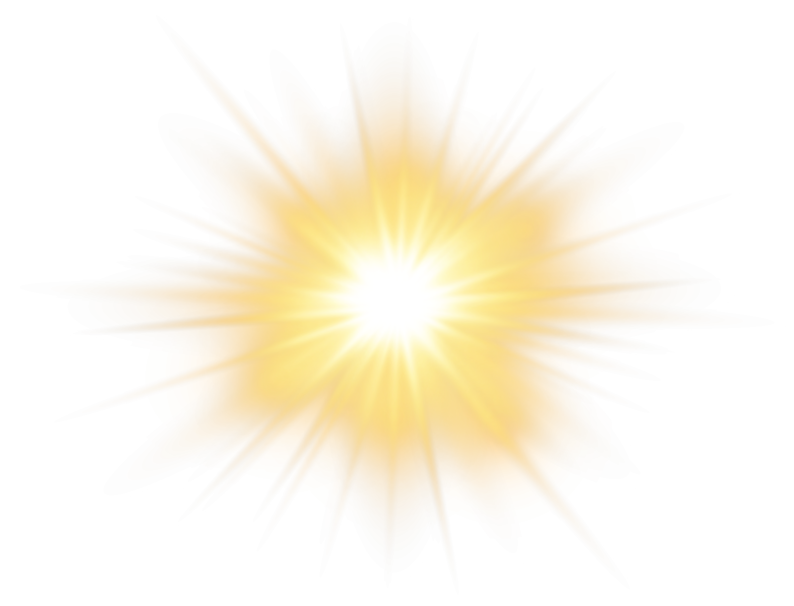 the sun is shining on a white background