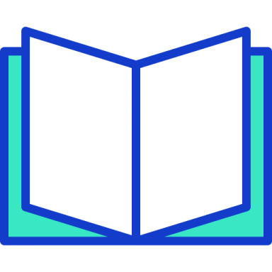 an open book icon