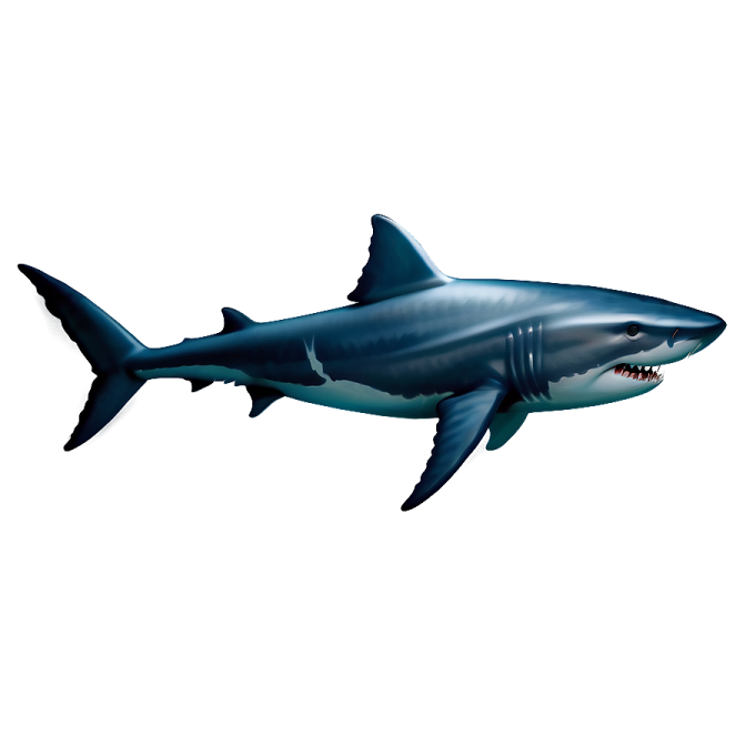 an image of a shark on a white background