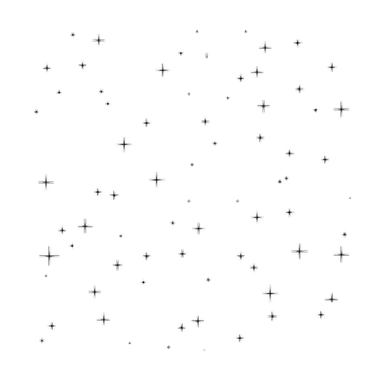 a black and white image of stars