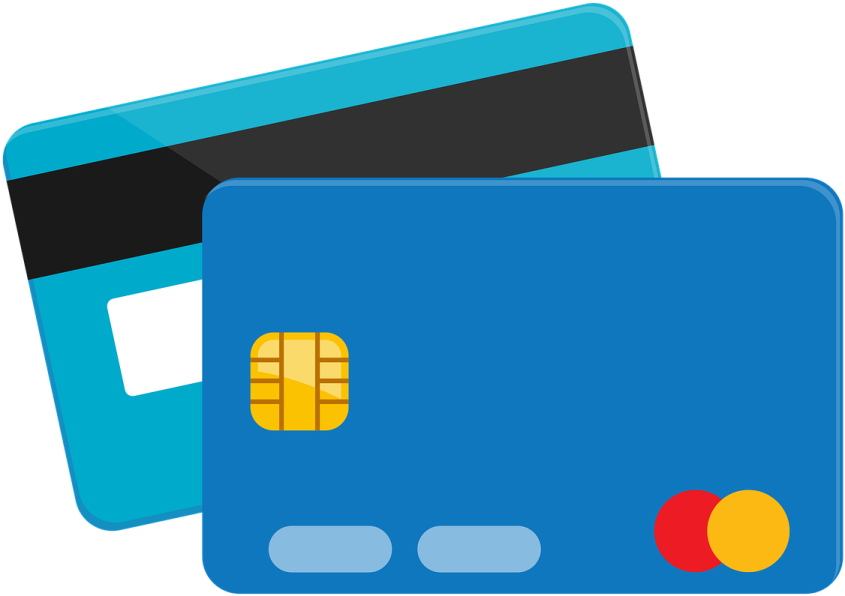 two credit cards