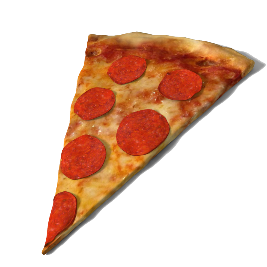 a slice of pizza