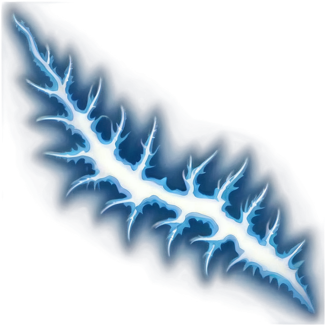 a blue and white tattoo design