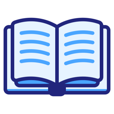 an open book icon