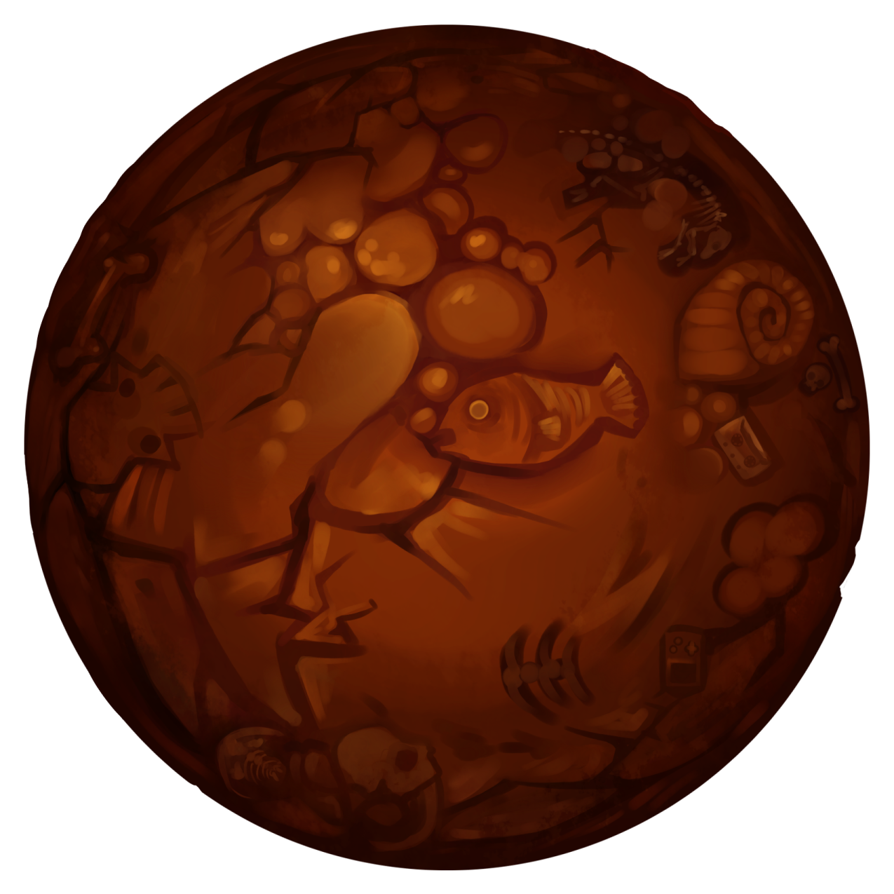 an image of a ball of chocolate