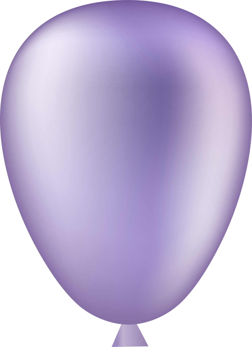 a purple balloon